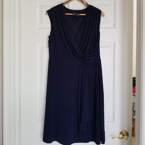 ABG Dress, Navy Evening Dress, Size XL